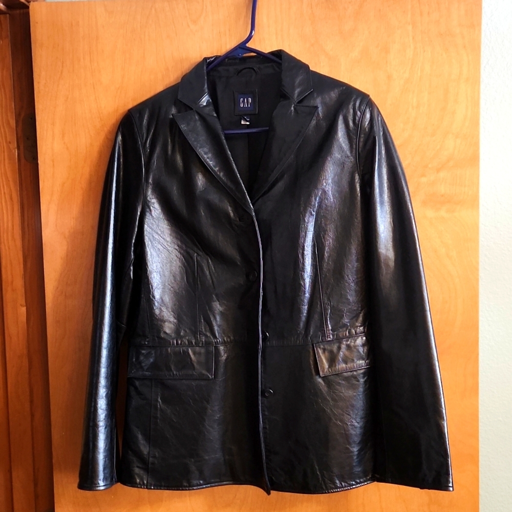 Leather jacket